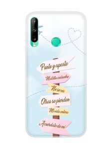 Прозорий чохол для Huawei Р40 lite E / Y7p  :: Вказівники (принт 322)