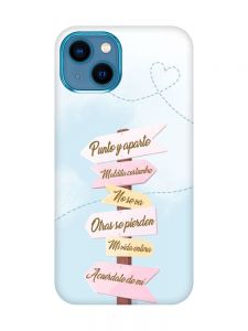 Прозорий чохол для iPhone 13 mini :: Вказівники (принт 322)