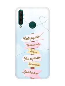 Прозорий чохол на Huawei Y6p :: Вказівники (принт 322)