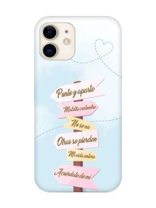 Прозорий чохол на iPhone 12 mini :: Вказівники (принт 322)