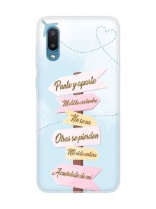 Прозорий чохол на Samsung Galaxy A02/A022 (2021) :: Вказівники (принт 322)