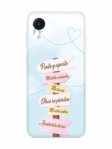 Прозорий чохол на Samsung Galaxy A03 Core / A032 :: Вказівники (принт 322)