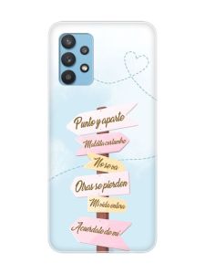 Прозорий чохол на Samsung Galaxy A32 :: Вказівники (принт 322)