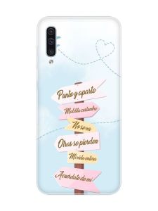 Прозорий чохол на Samsung Galaxy A50 (2019) A505 :: Вказівники (принт 322)