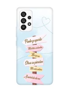 Прозорий чохол на Samsung Galaxy A53  :: Вказівники (принт 322)