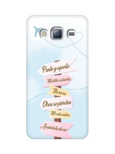 Прозорий чохол на Samsung Galaxy J3 (2016) J310 :: Вказівники (принт 322)