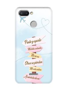 Прозорий чохол на Xiaomi Redmi 6  :: Вказівники (принт 322)