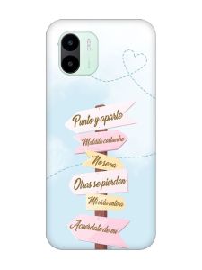 Прозорий чохол на Xiaomi Redmi A1 :: Вказівники (принт 322)