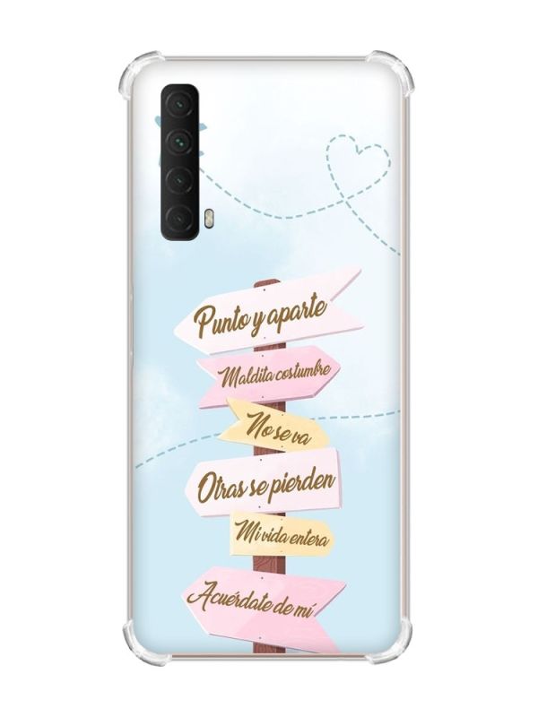 Чохол з потовщеними кутами на Huawei P Smart 2021 :: Вказівники (принт 322)