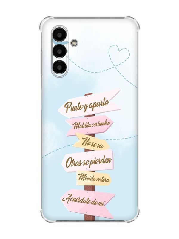 Чохол із потовщеними кутами на Samsung Galaxy A04s/A13 5G :: Вказівники (принт 322)