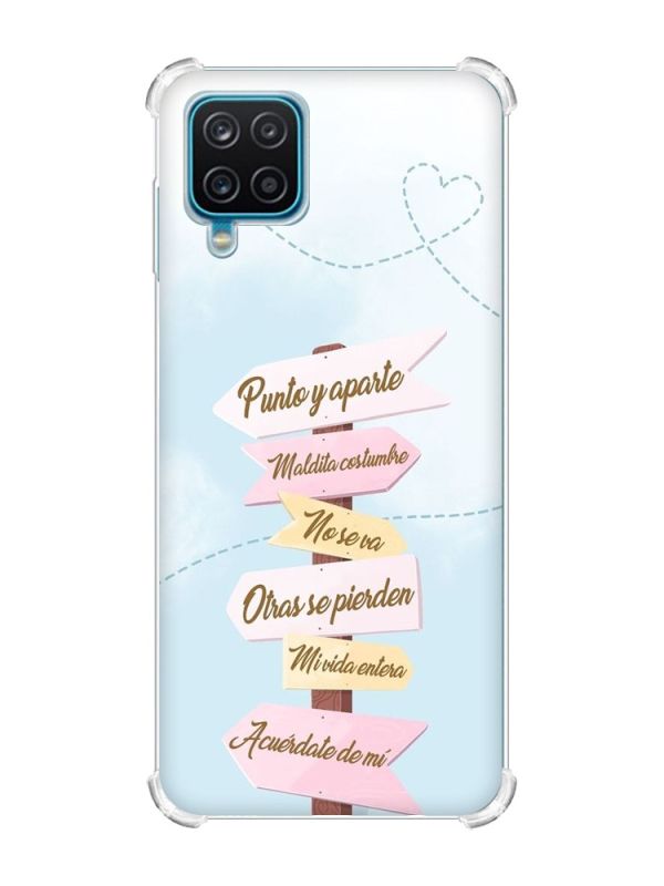 Чохол з потовщеними кутами на Samsung A12 4G :: Вказівники (принт 322)