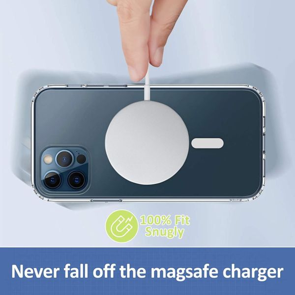 Магнітний чохол на iPhone 12 Pro Max із підтримкою бездротового заряджання MagSafe