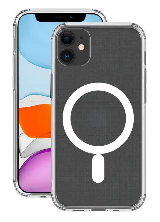 Магнітний чохол на iPhone 11 із підтримкою бездротового заряджання MagSafe