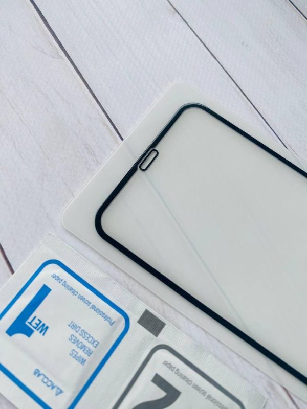 Захисне скло 3D для iPhone 11 6. Black