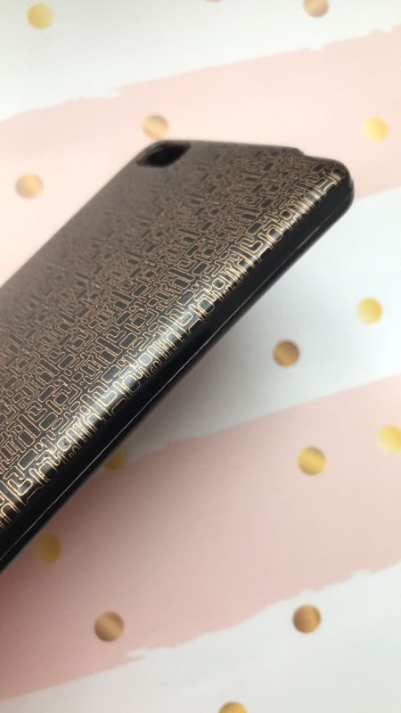 Силіконовий чохол, зроблений під шкіру, для Xiaomi Mi 4i Коричневий