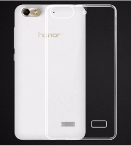 Ультратонкий прозорий силіконовий чохол для Huawei Honor 4C