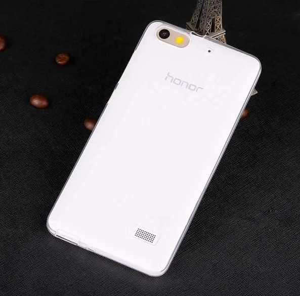 Ультратонкий прозорий силіконовий чохол для Huawei Honor 4C