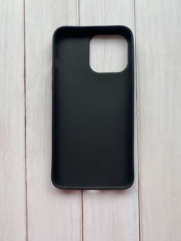 Силіконовий матовий чохол для Apple iPhone 14 Pro Max Чорний