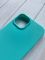 Силіконовий матовий чохол для Apple iPhone 14 Бірюзовий