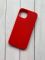 Силіконовий матовий чохол для Apple iPhone 14 Червоний