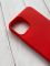 Силіконовий матовий чохол для Apple iPhone 14 Червоний