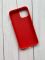 Силіконовий матовий чохол для Apple iPhone 14 Червоний