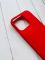 Силіконовий матовий чохол для Apple iPhone 14 Pro Червоний