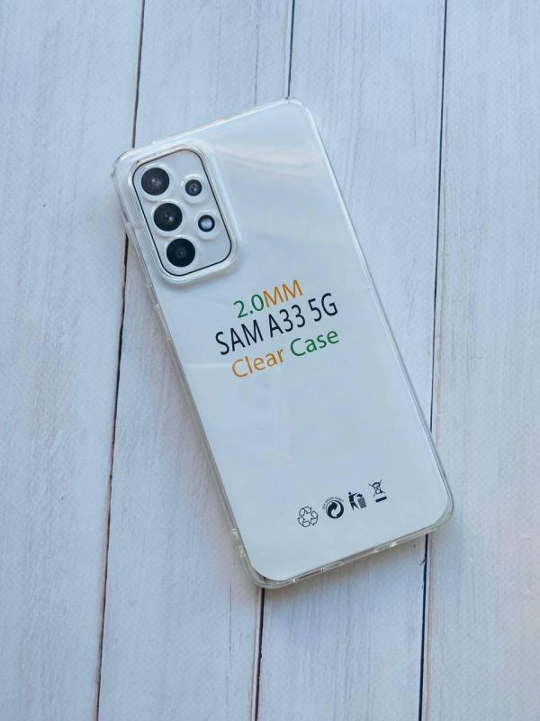 Прозорий силиконовий чохол для Samsung A33 5G