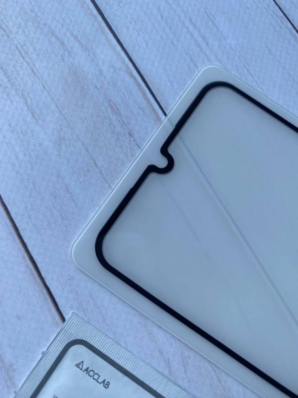 Захисне скло 3D для Samsung Galaxy A24 Чорна рамка