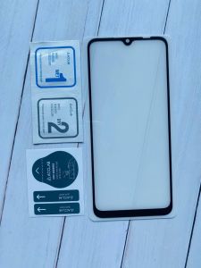 Захисне скло 3D для Xiaomi Redmi A2 Чорна рамка