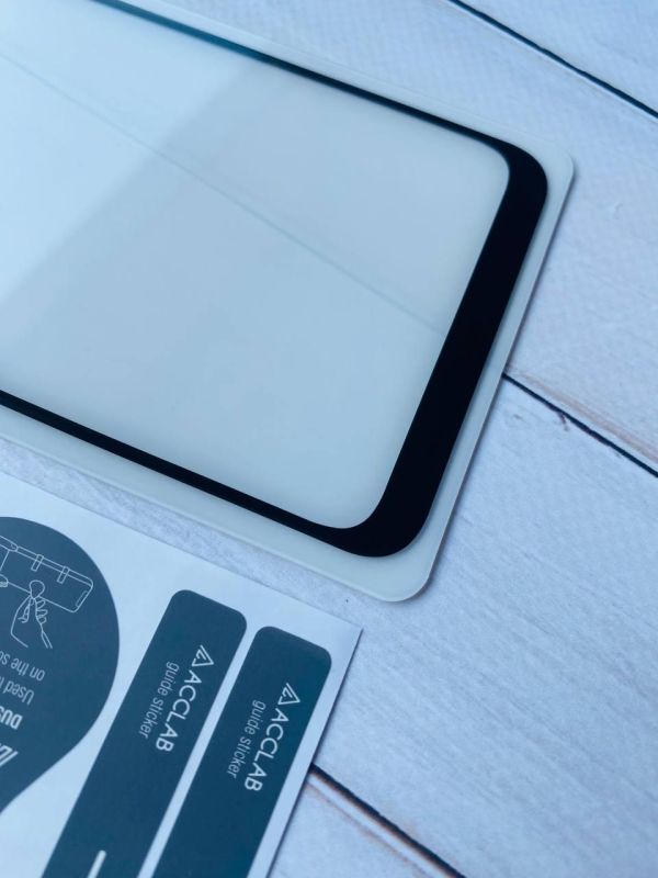 Захисне скло 3D для Xiaomi Redmi A2 Чорна рамка