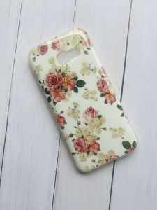 Силіконовий чохол із малюнком для Samsung Galaxy А3(2017) А320 Сільські квіти