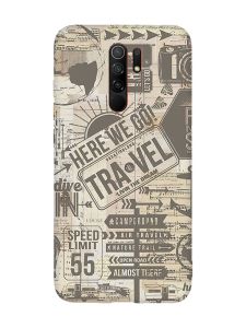 Матовий чохол з червоними боками на Xiaomi Redmi Note 8 Pro :: Мандри (принт 324)