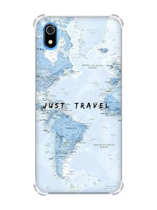 Чохол з потовщеними кутами для Xiaomi Redmi 7A :: Подорожі. Карта (принт 323)