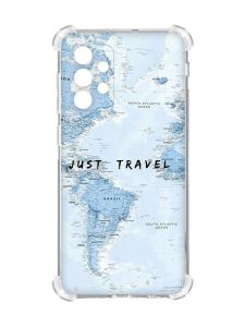 Чохол із потовщеними кутами на Oppo A72 5G :: Подорожі. Карта (принт 323)