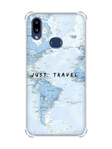 Чохол з потовщеними кутами на Samsung Galaxy A10s (A107) :: Подорожі. Карта (принт 323)