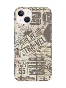 Чохол із захистом камери на iPhone 14 Plus :: Мандри (принт 324)