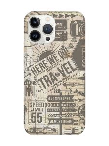 Чохол із захистом камери на iPhone 14 Pro :: Мандри (принт 324)