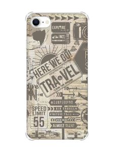 Чохол з потовщеними кутами на iPhone 7/ 7s/ 8/ 8s :: Мандри (принт 324)