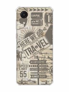 Чохол з потовщеними кутами на Samsung Galaxy A03 Core/A032 :: Мандри (принт 324)