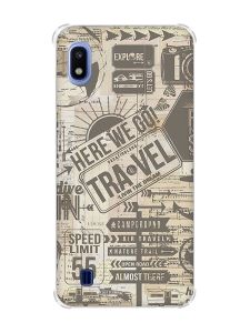 Чохол з потовщеними кутами на Samsung Galaxy A10 (2019)/A105 :: Мандри (принт 324)