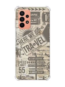 Чохол з потовщеними кутами на Samsung Galaxy A23 :: Мандри (принт 324)