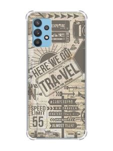 Чохол з потовщеними кутами на Samsung Galaxy A32 :: Мандри (принт 324)