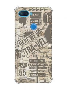 Чохол із потовщеними кутами на Xiaomi Mi 8 Lite :: Мандри (принт 324)