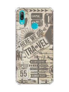 Чохол з потовщеними кутами Huawei Y7 2019/Y7 prime 2019 :: Мандри (принт 324)