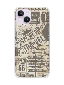 Чохол із потовщеними кутами на iPhone 14 :: Мандри (принт 324)