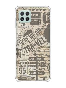 Чохол із потовщеними кутами на Samsung Galaxy A22 5G / A22s 5G :: Мандри (принт 324)