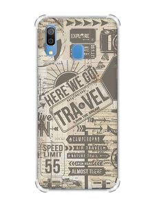 Чохол з потовщеними кутами на Samsung Galaxy A30 (2019) / A20 (2019) :: Мандри (принт 324)