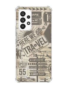 Чохол з потовщеними кутами на Samsung Galaxy A53 :: Мандри (принт 324)