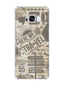 Чохол з потовщеними кутами на Samsung Galaxy S8 :: Мандри (принт 324)